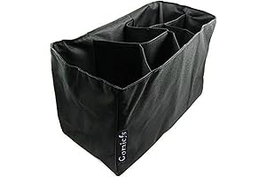 Diaper Bag Organizer Insert for Tote in Black by Comicfs
