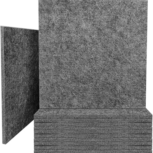 Paneles autodirigentes de insonorización, paneles acústicos de alta densidad para absorción de sonido, paneles de espuma acústica para prevención de incendios para niños, modelo D miniatura 1