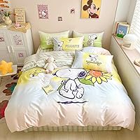 Amazon｜スヌーピー 布団カバー 3点セット 4点セット 寝具カバー 枕