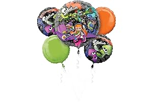 ANAGRAM INTERNATIONAL Splatoon Bouquet Party Decorations