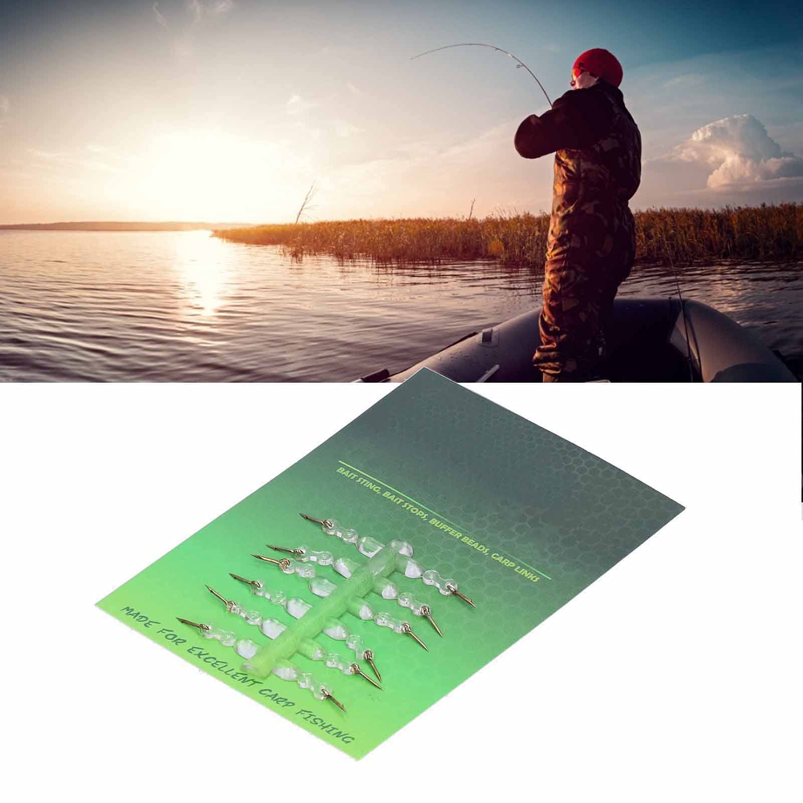 Pointe D'Appât Pêche Carpe Avec Anneau Silicone 7 Mm - Accessoires Pêche Leurre Crochet