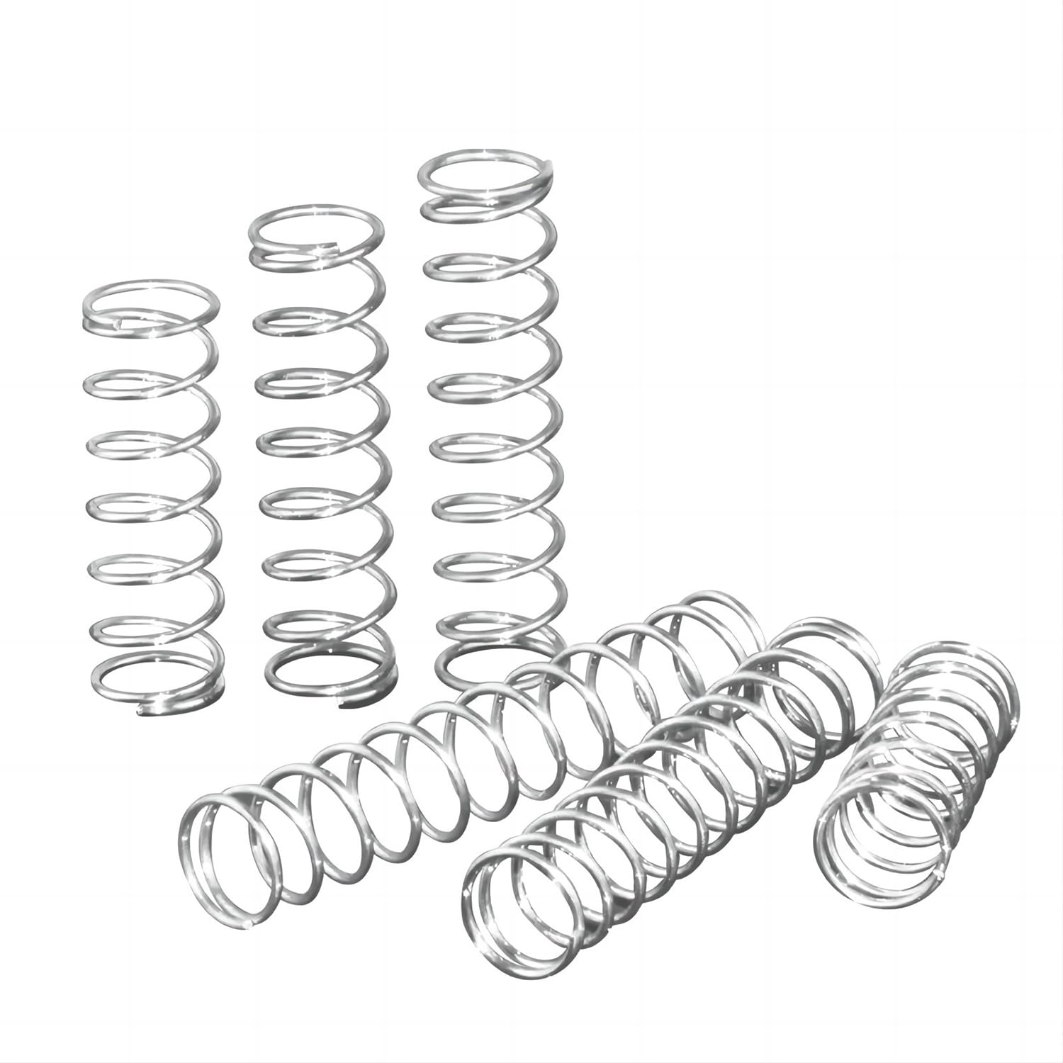 Qrity 10 Sztuk Sprężyny Dociskowe, 1,2x10x40mm