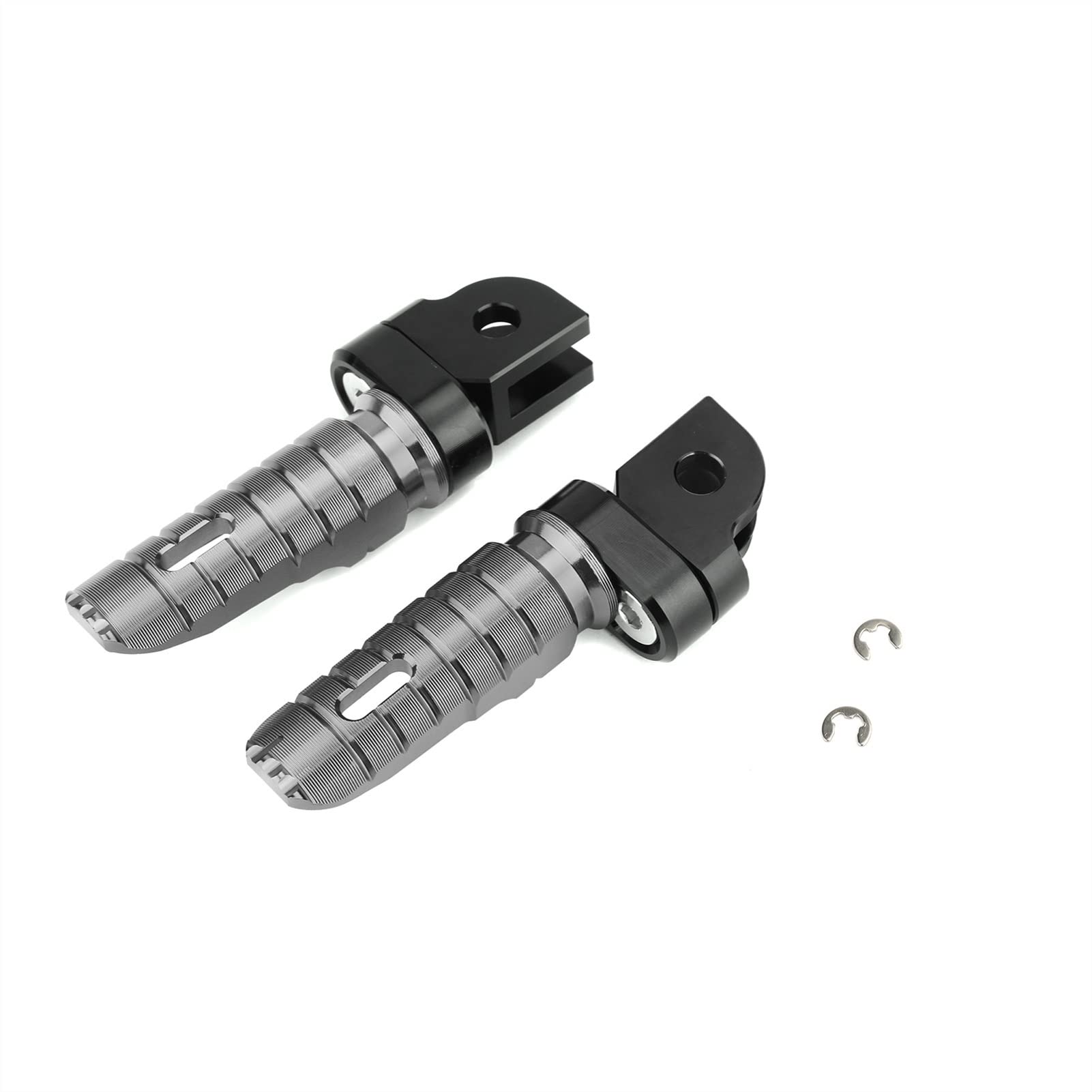 Repose-pieds avant pour Yamaha FZ-10 et YZF-R6 en alliage couleur titane