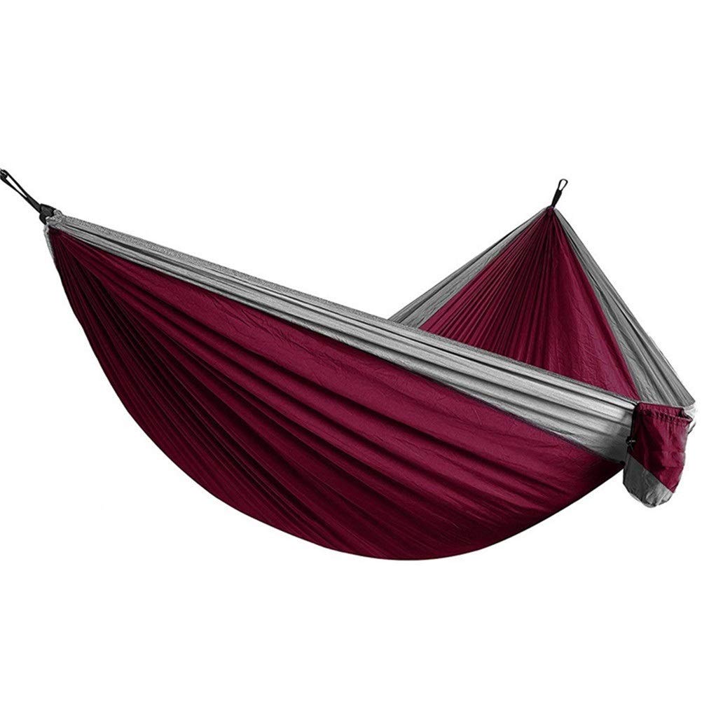 Hamac parachute léger et ultra-grand double pour camping et jardin