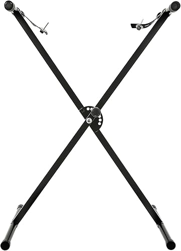 Miniatura 3 de Hamzer Soporte de teclado de música ajustable estilo X