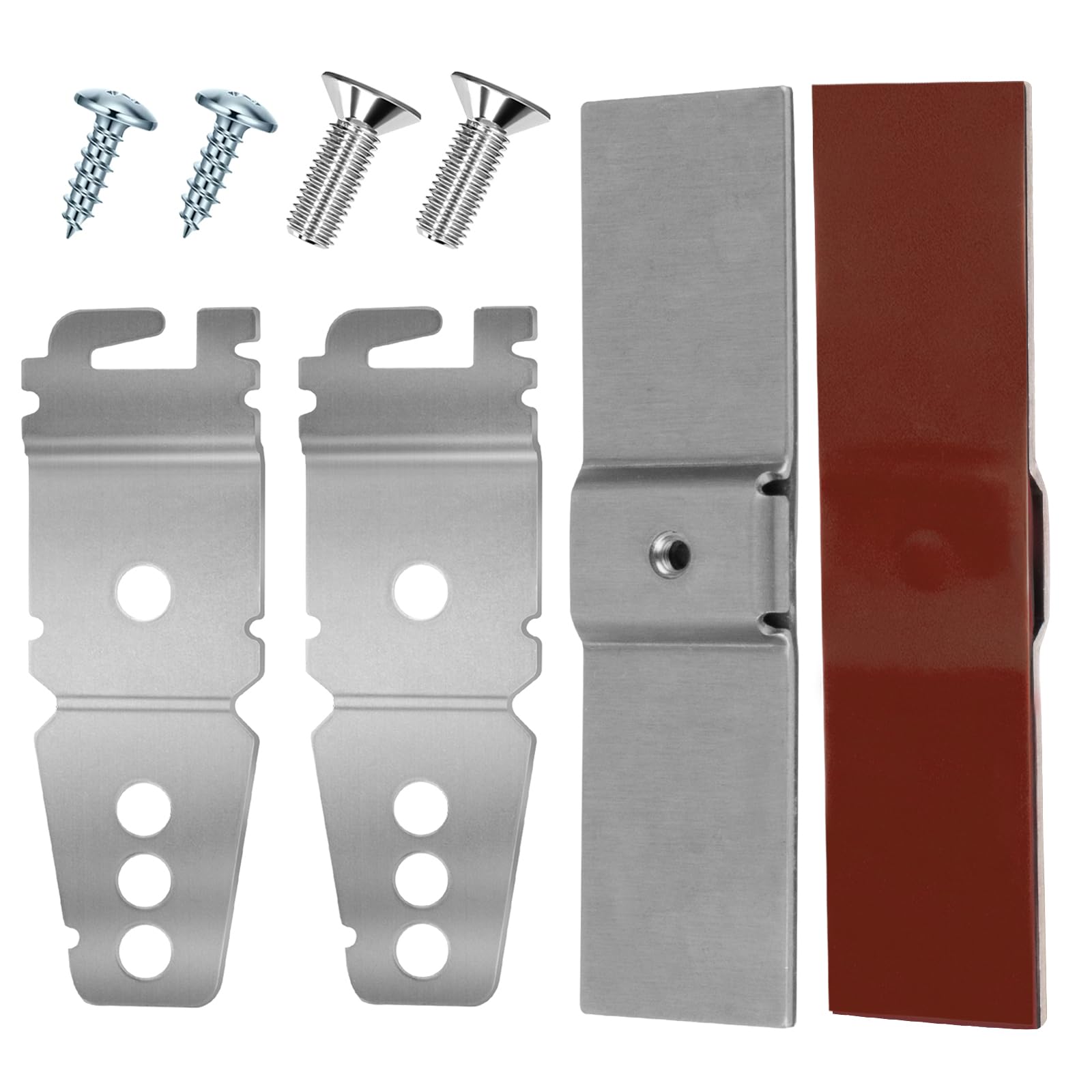 Kit de montaje de granito para lavavajillas, soporte de montaje lateral con tornillos (2 unidades)
