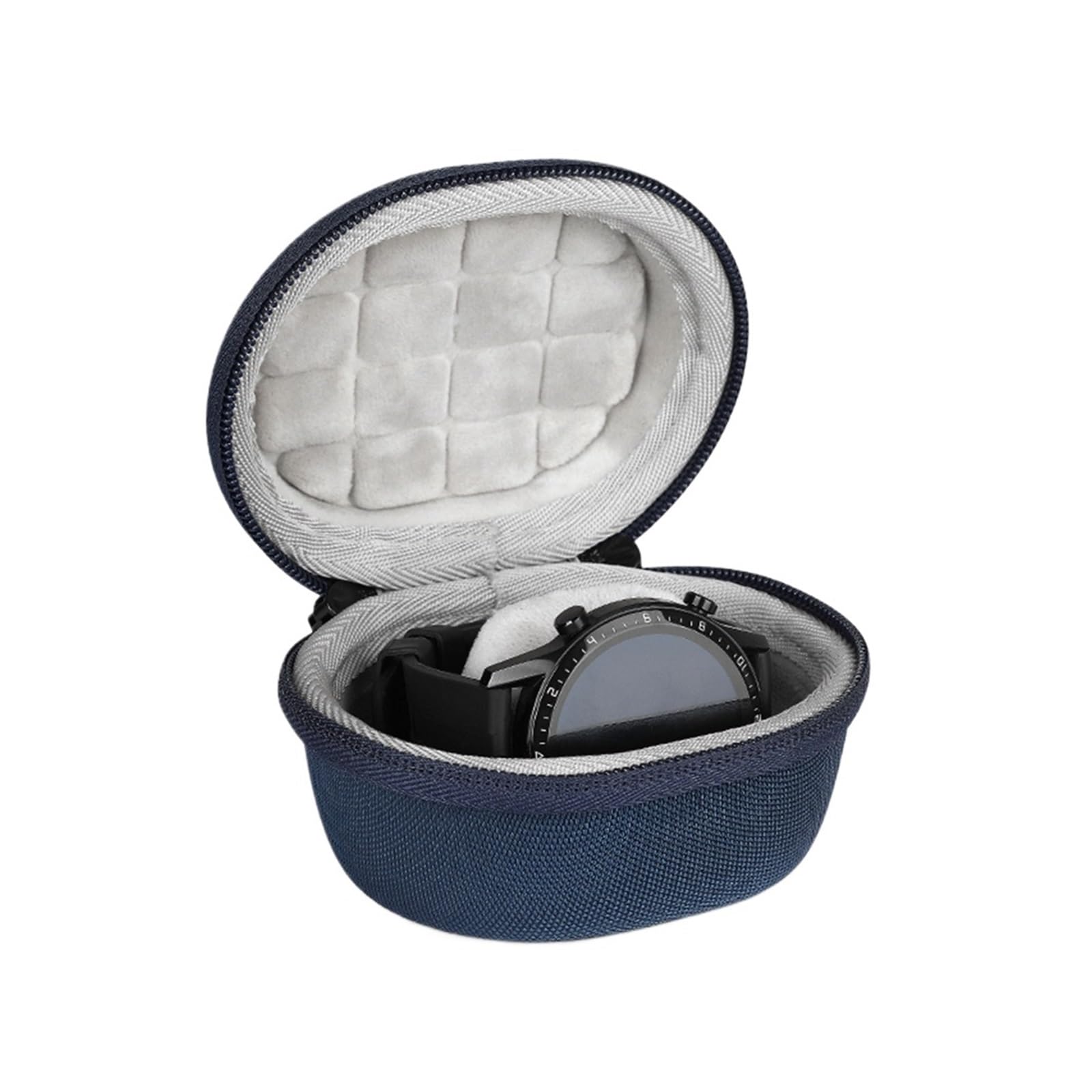 FVDZRFIE Watch Box Hard Carrying Case Shockproof Protective Travel Protective Bag(Dark Blue)