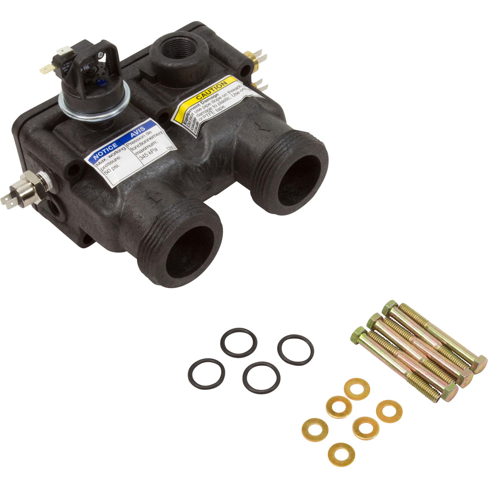 Pentair MFLD ASY KIT MT125 Manifold Kit - heaters and accessories | Mubboo