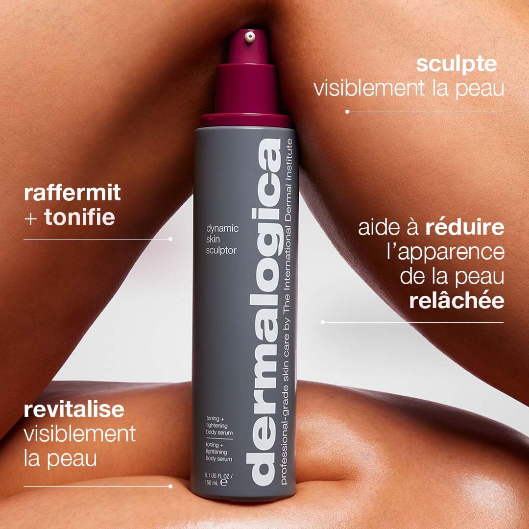 Dermalogica Dynamic Skin Sculptor Sérum Corps 150ml | Sérum corps raffermissant qui hydrate et aide la peau à paraître plus ferme, plus lisse et plus tonique.