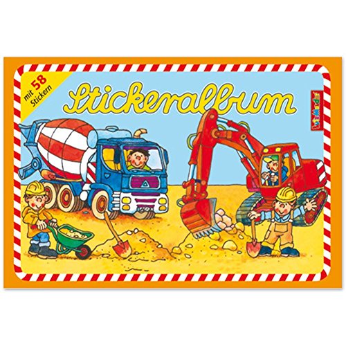 Preisvergleich Produktbild Lutz Mauder 72017 Stickeralbum Baustelle