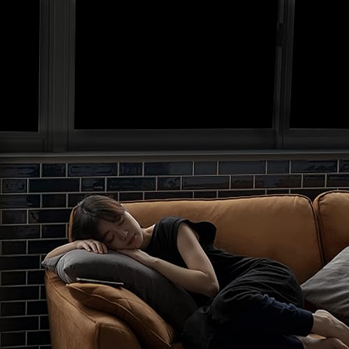 Miniatura 6 de GORGECRAFT 5 piezas de película opaca de privacidad para ventana, no adhesiva, reflectante, película de tintado de ventana, calcomanías de