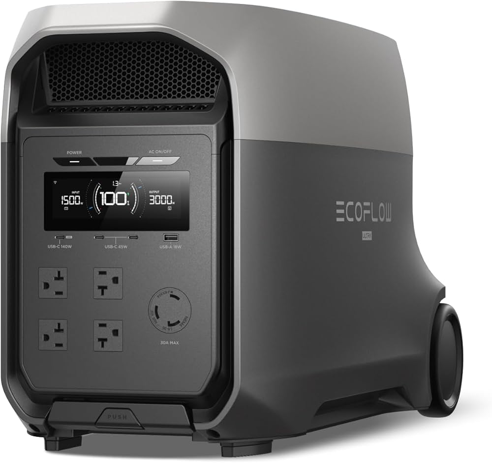 Amazon.co.jp: EcoFlow DELTA 3 Ultra ポータブル電源 3072Wh 大容量