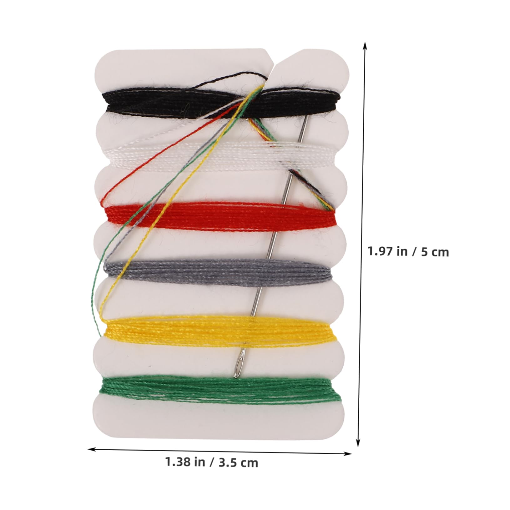 Kit da Cucito per Principianti 100 Pezzi, Set Portatile Multifunzionale | Ago, Bottone e Spilli Inclusi, per Riparazioni di Abiti, Uso Domestico e Viaggio Colore Casuale