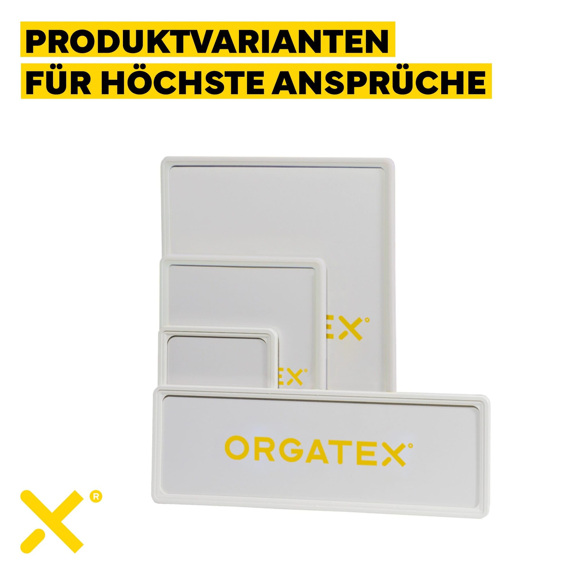 Plakatrahmen DIN A4 I Kunststoff Bilderrahmen A3 mit transparenter Hart-PVC Schutzhülle I Plakatrahmen Lager zur Lagerkennzeichnung im Hoch- & Querformat I Posterrahmen 5 Stück | Blau