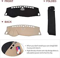 Vista 7 de CARTIST Cubierta de salpicadero de franela para Kia Sportage 2017-2022 Cubierta de salpicadero antideslizante Alfombrilla de salpicadero Protector