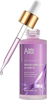 5% Tranexamic Acid Serum With Niacinamide,Kojic Acid, Arbutin,for Uneven Skin Tone 1.69 FL.Oz/50 ML