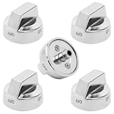 DG68-00377A Stove Knob Replacement for Samsung Oven Knobs Replacements for Samsung Compatible with NX58F5500SS FX710BGS NX58H9500WS NY58J9850WS NX58H9500WS, Stainless Steel Reinforcement, Durable