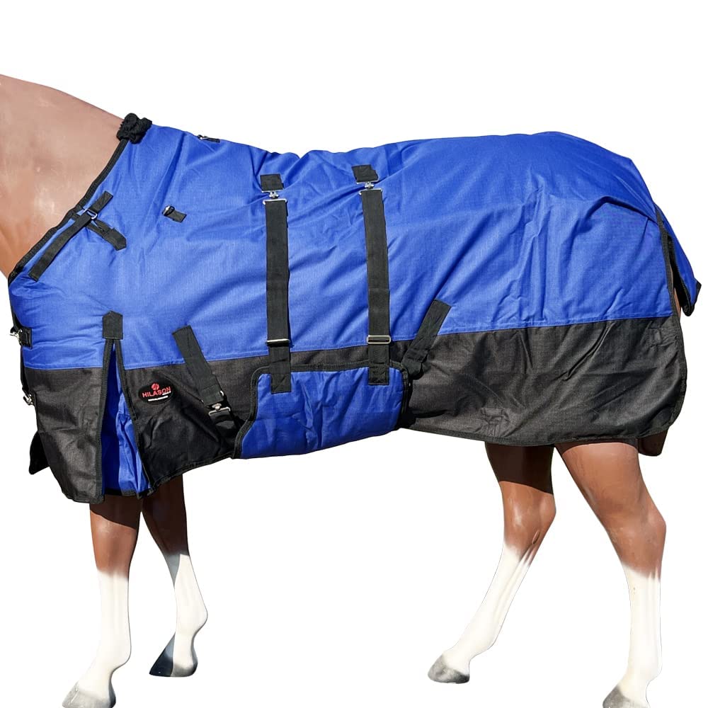 Couverture de turnout d'exception pour cheval tissu 1200D imperméable haut de gamme
