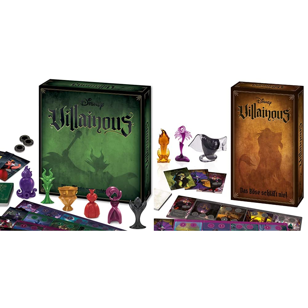 Ravensburger Disney Villainous 26055 & 26891 Disney Villainous 