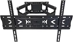 Suporte TV Articulado para 32 a 80 Polegadas | Suporte de TV com Inclinação e Rotação | Até 60kg | VESA 600x400mm | Suporte para TV de Parede Ajustável