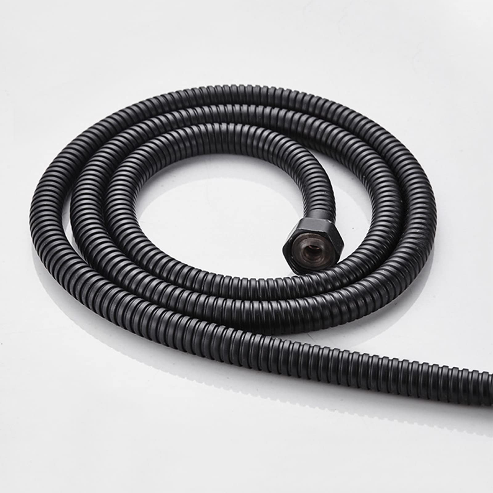 Tubo Doccia Flessibile 1,5 Metri Nero - Antitorsione, Universale Per Rubinetto, Doccia E Bidet - Foto 12