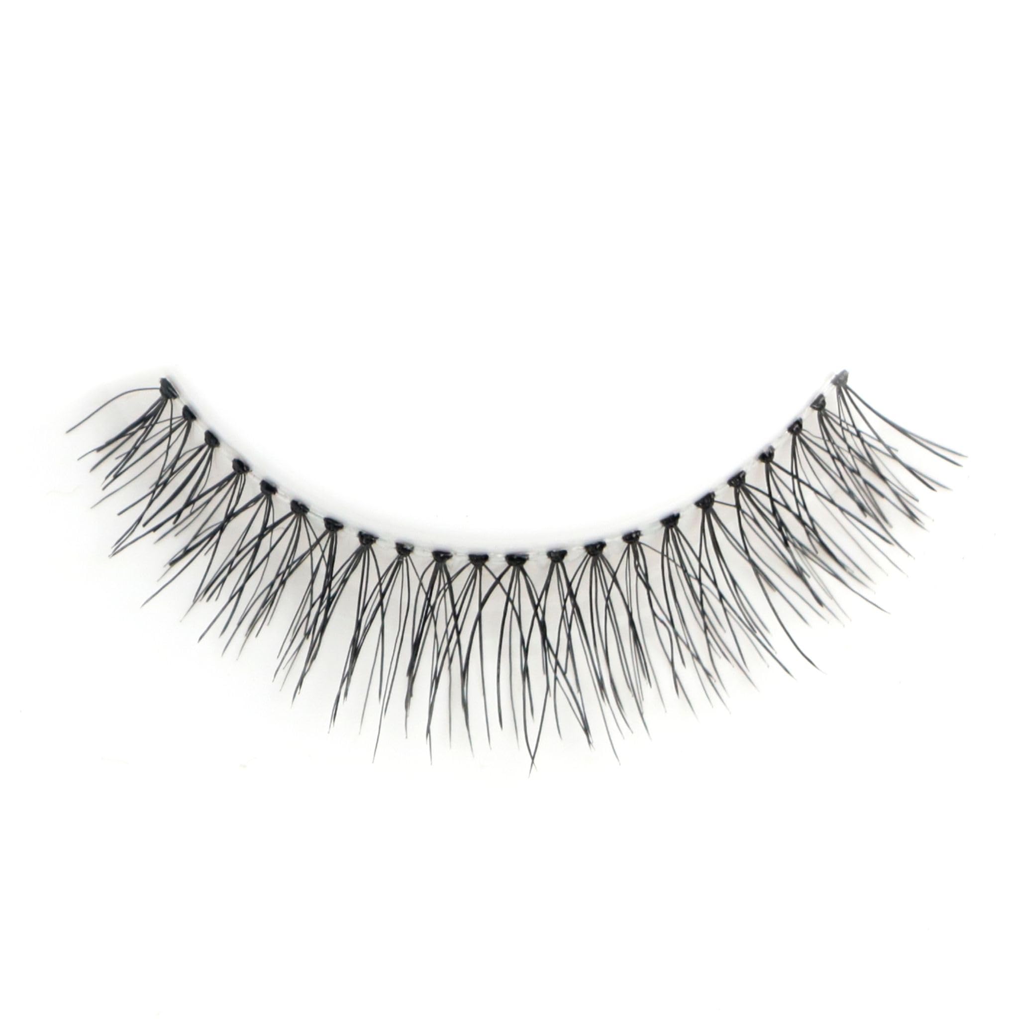 Wink Lashes PRO-13 | Natural Human Hair Lash | Reusable False Eyelashes Daily | Feathered Soft Lash Band | Best for Casual Outings & Brunches, Effortless Natural Look Lash-picture-16