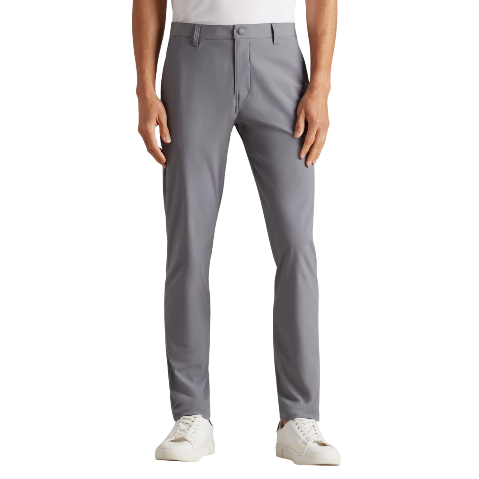 Rhone Mens Commuter Pant Slim Fit Dress Pants Flex-Knit 4-Way Stretch Fabric Wrinkle Resistant Machine Washable