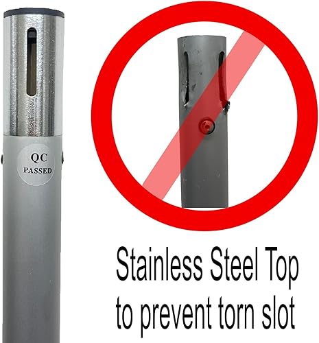 Miniatura 5 de Crowd Control Center Telón de fondo de tubería y cortina para cabina de fotos, boda, fiesta, convención, feria, kit de feria, solo marco (8 x 20