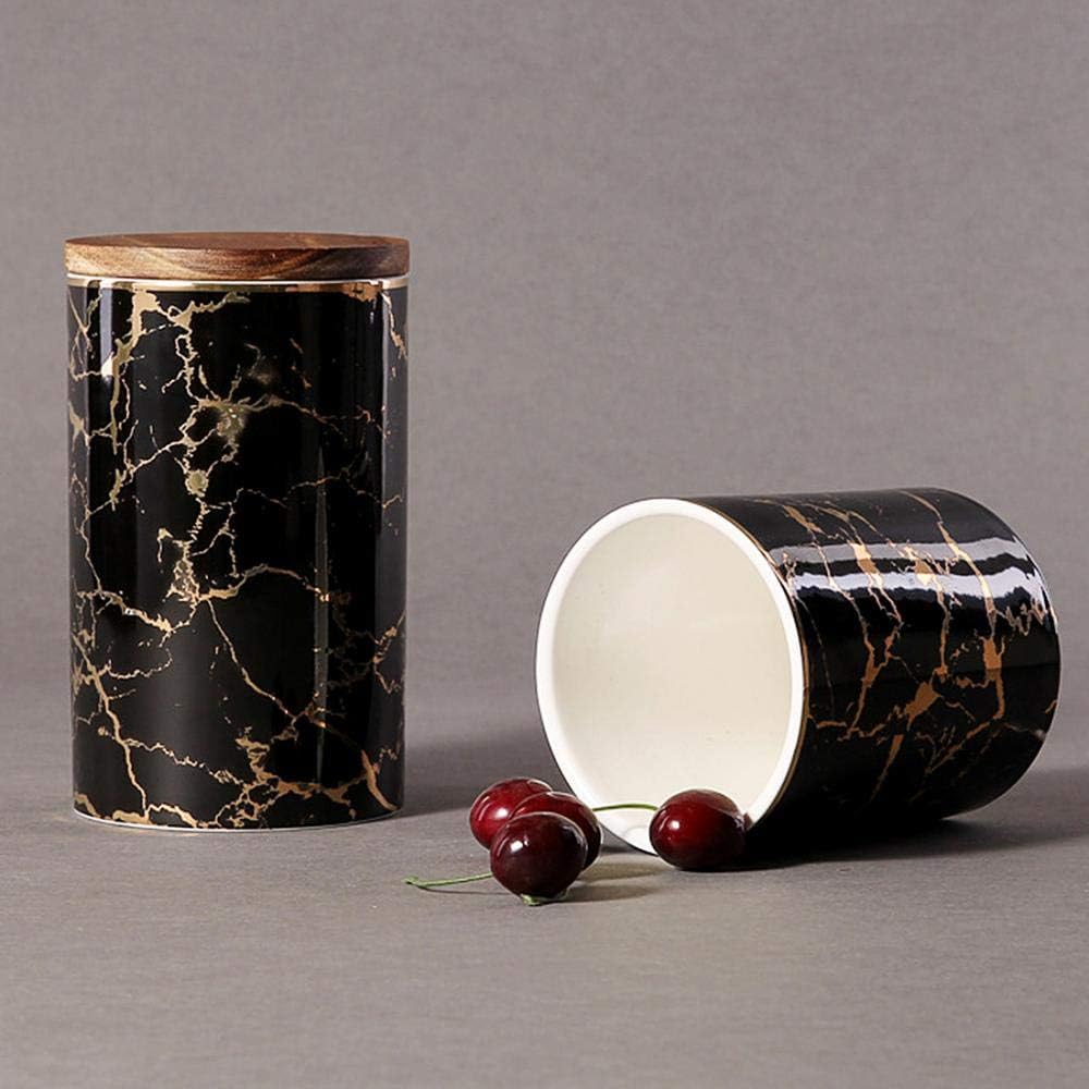 Suреr Chеар 🛒 Food Storage Jar, Ceramic Marble Canister Storage with Airtight Seal Bamboo Lid, Portable Food Storage Jar Perfect for Tea, Spice, Coffee, Nuts and More (3 pcs/lot) ❤ Crаzу Dеаlѕ Food Storage Jar, Ceramic Marble Canister Storage with Airtight Seal Bamboo Lid, Portable Food Storage Jar Perfect for Tea, Spice, Coffee, Nuts and More (3 pcs/lot)
