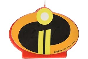 amscan Disney/Pixar "Incredibles 2" Birthday Candle - Fun Kids Incredibles Party Supplies...