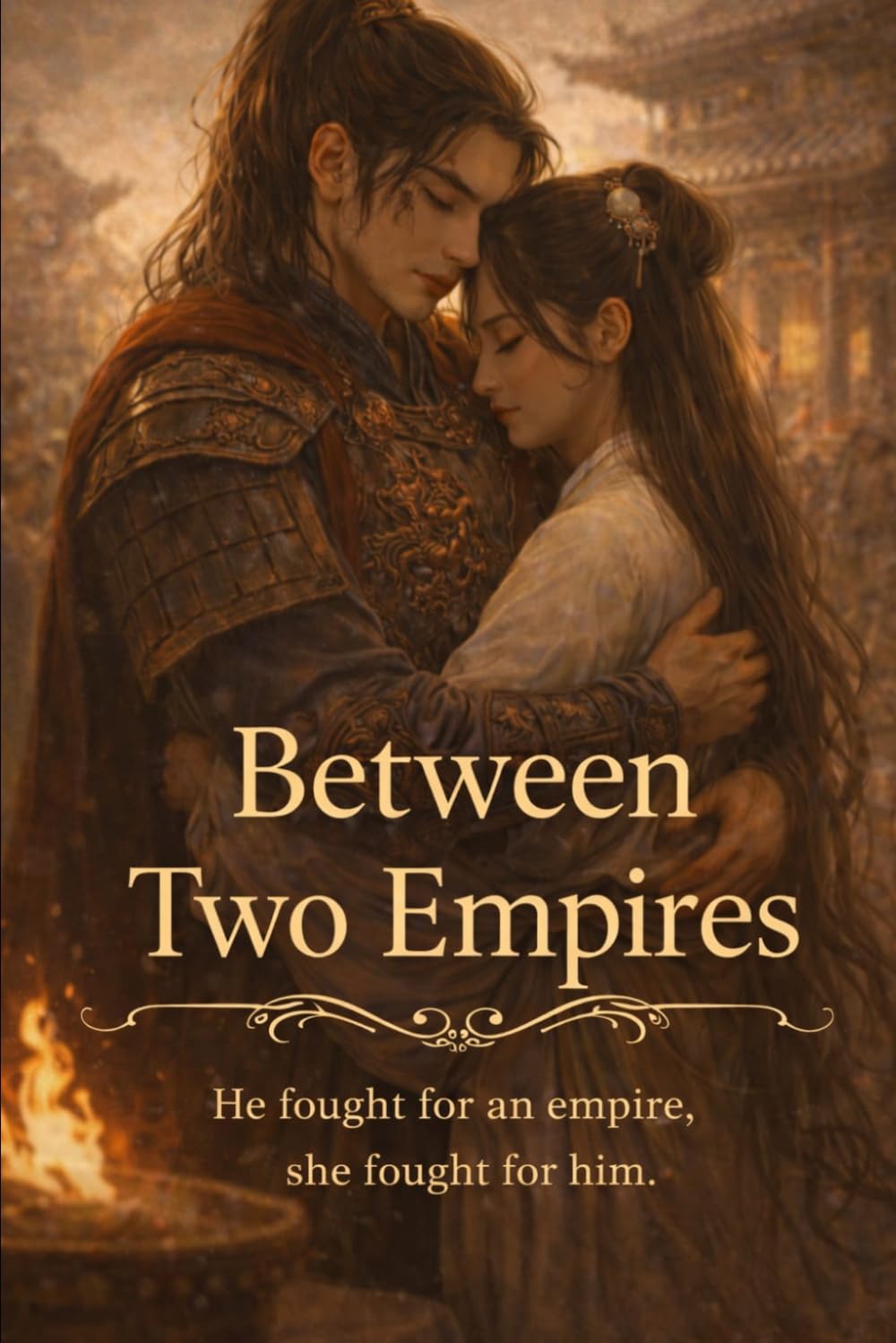 Between Two Empires: He fought for an empire, she fought for him.