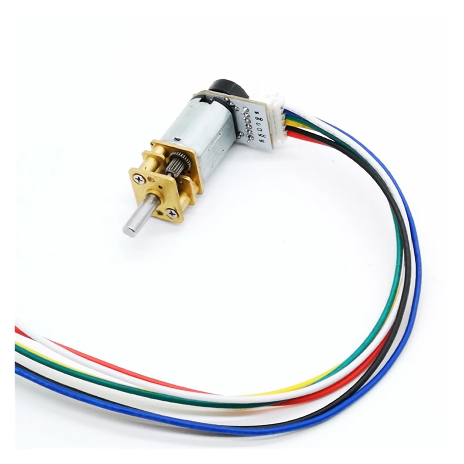 ZIDRMTKVK 5 pcs GA12 - N20 DC Gear Motor with Encoder Speed Measurement 6V 500rpm