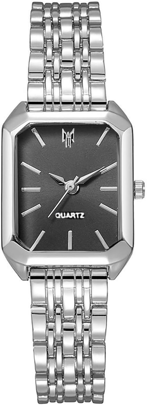 BESTKANG Watches for Women Wrist Watches Steel Strap Womens Watch Casual Fashion Simple Square Quartz Wristwatch