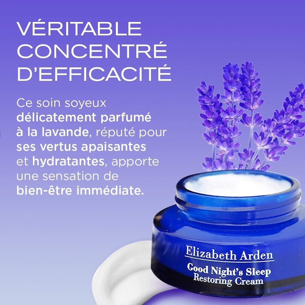 Elizabeth Arden, Visible Difference, Crème de nuit, Crème Hydratante Visage, Soin pour le visage Affinant, Skincare Anti-Âge, Pour tous types de peau