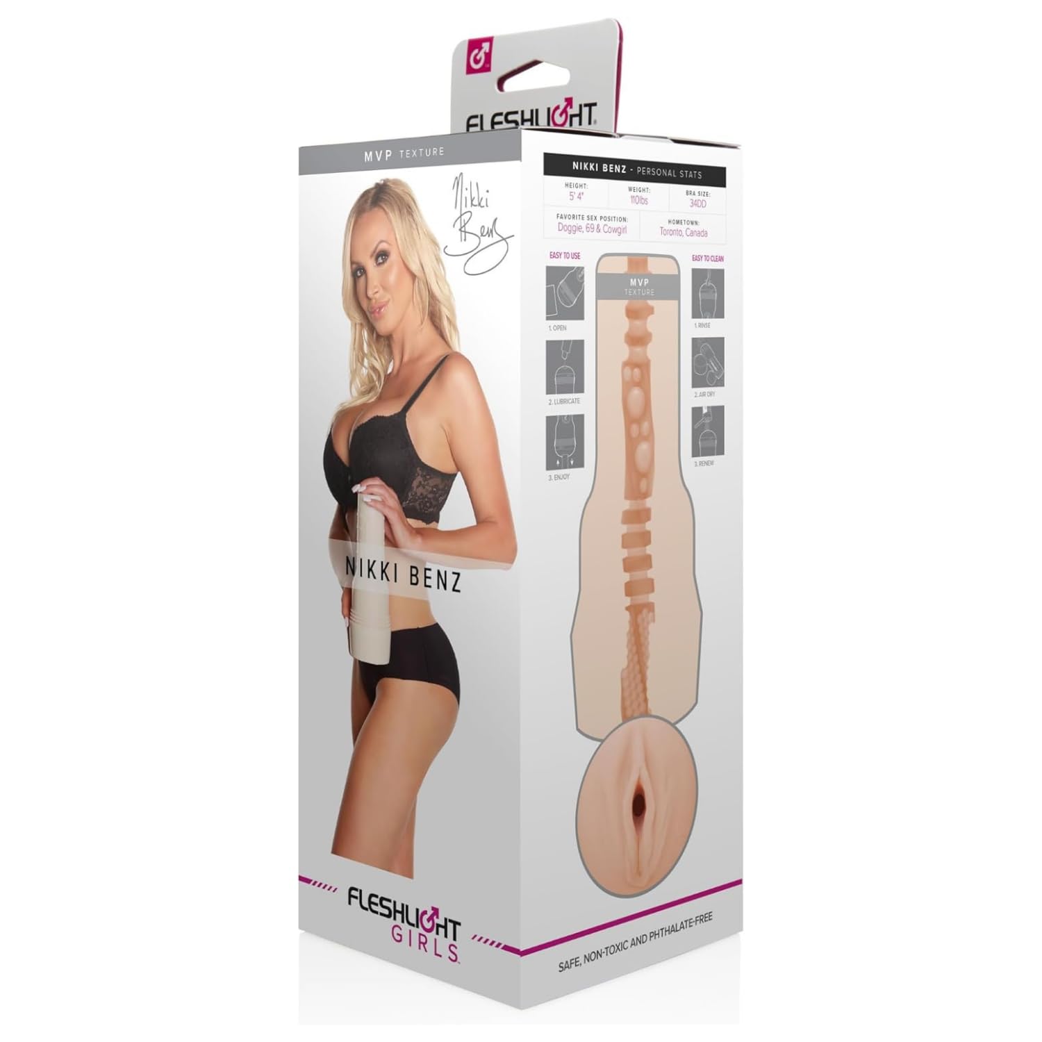 Amazon.com: Fleshlight Girls | Nikki Benz | MVP