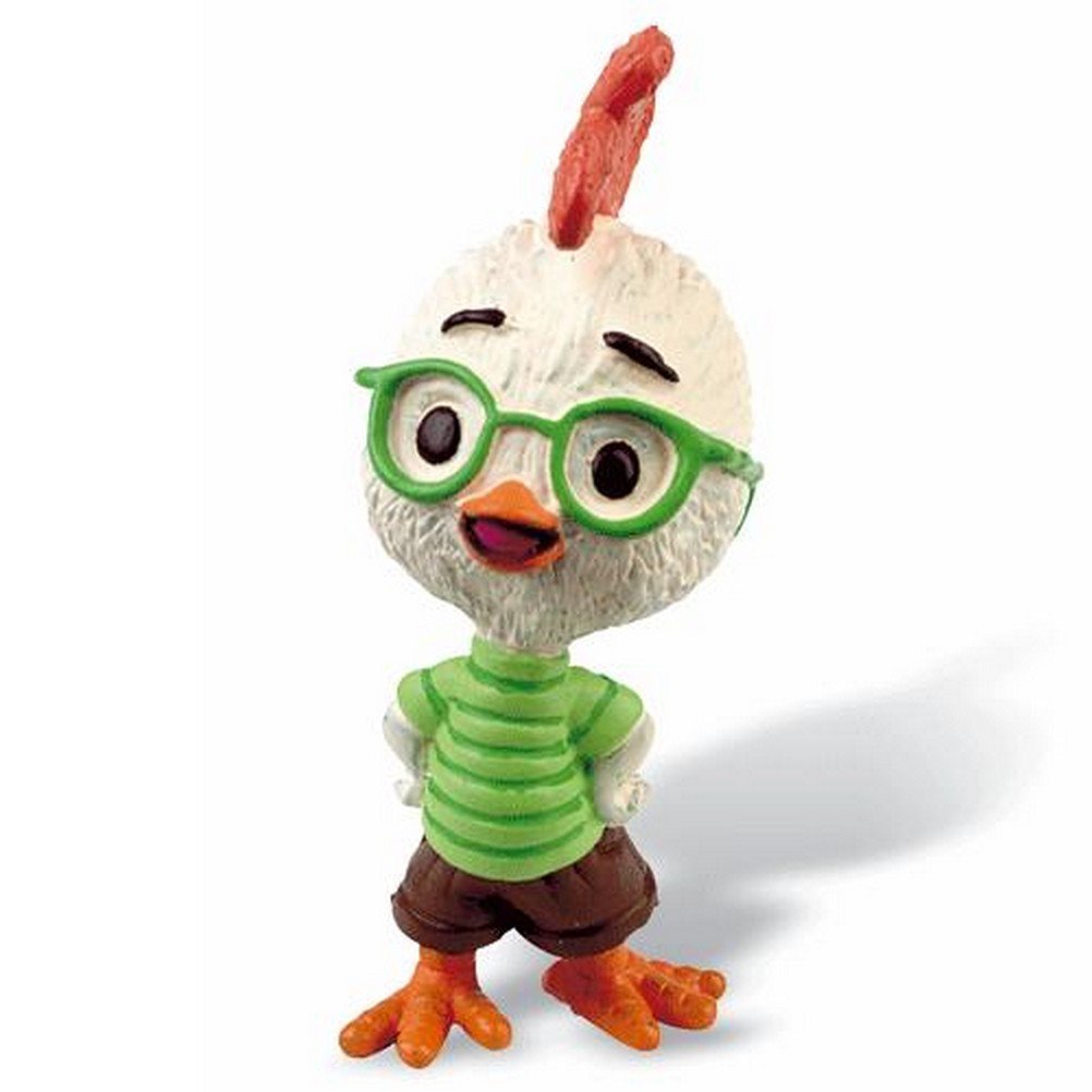 Chicken Little Figuren Kugelfiguren Hahn Und Huhn Natur, 2 Teilig