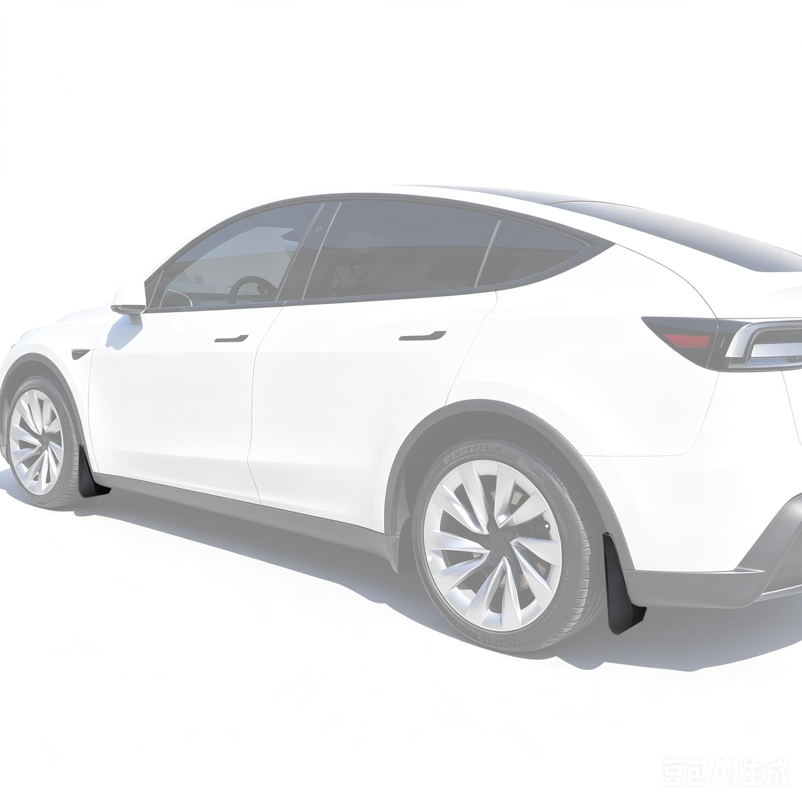 Kiwi Master No Drill Mud Flaps for 2025-2026 Tesla Model Y Juniper | Heavy Duty Mud Guards, Front &amp; Rear Splash Guards, 4 Pcs Set