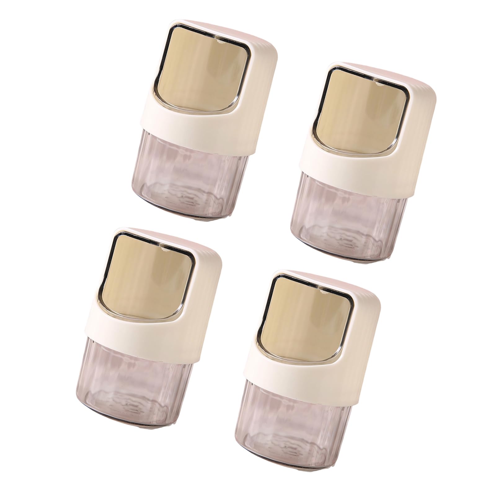 Xjdzineq Practical Hygienic Cotton Swab Dispenser Rotating Qtip Holder Space Saving Storage Box for Floss Picks Travel Makeup Planner