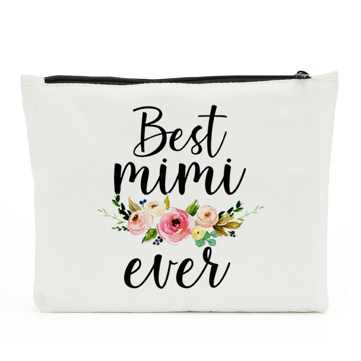 Mimi Gift, Mimi Mother's Day Gift Grandma Birthday Gift Travel Gift Cosmetics Bag, Christmas Thanksgiving Mother Day Birthday for Best Friend Mom Inspirational Appreciation Gifts