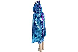 Dinosaur Cape Dragon Hooded Cloak Halloween Costume Boy Girl Toddler Dress Up...