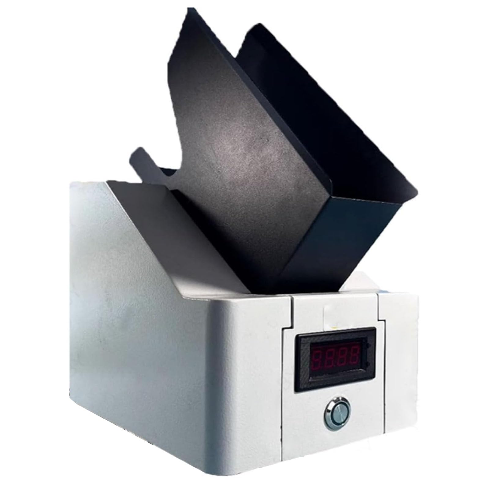 Paper Jogger automatico, efficiente allineatore di carta da tavolo con cornice angolare guida, può contenere fino a 700 fogli, allineamento rapido in 3 secondi, ideale per ufficio e banca