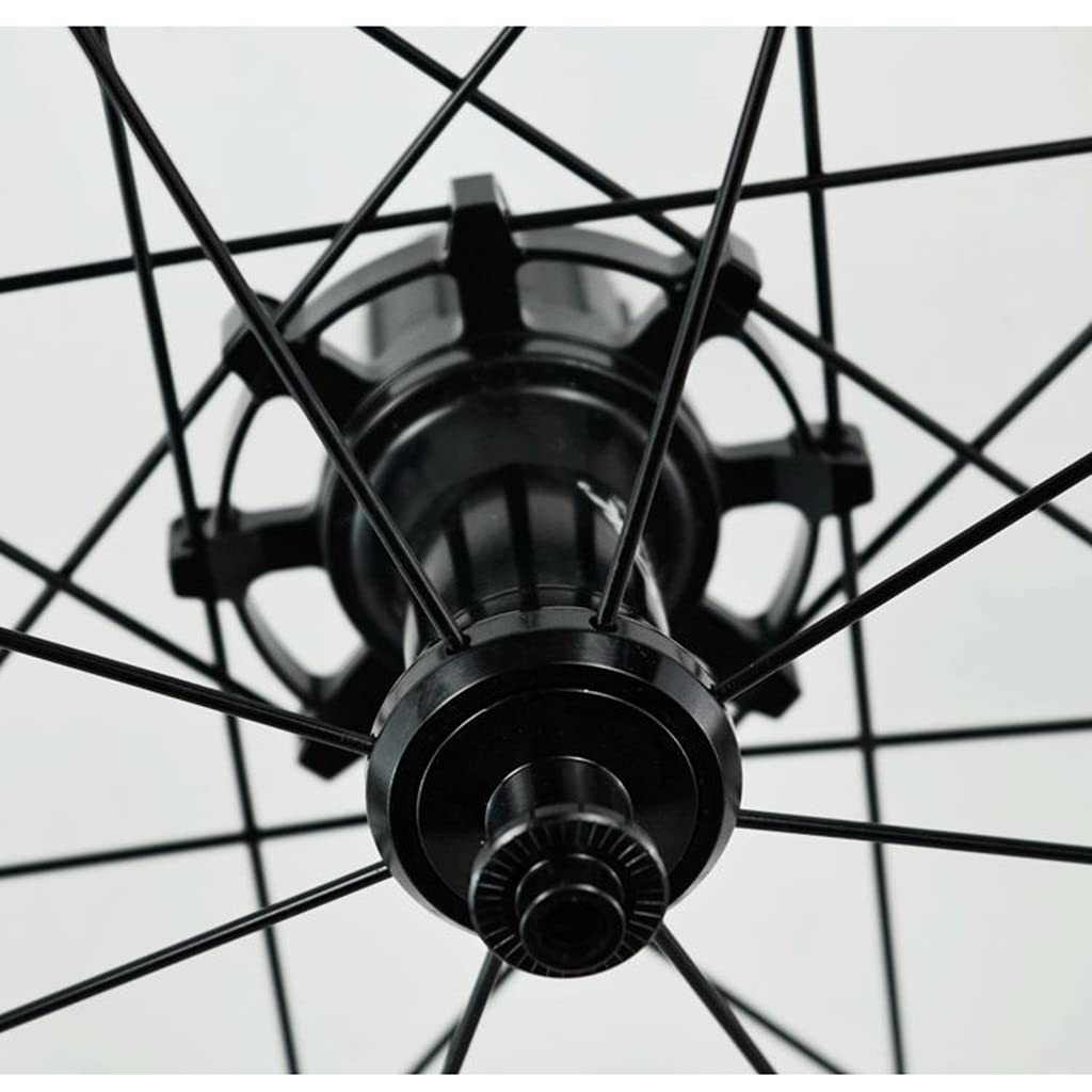 700C Rennrad-Radsatz – Alufelge 40/50 Mm, Schnellspanner, Für 7-12-fach Kassette, V-/Scheibenbremse