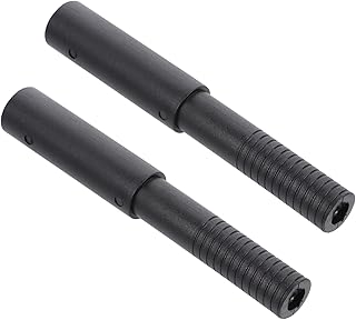 Toddmomy 2 Pcs Extensão Do Clube Eixo De Golfe Bastão De Extensão Epóxi Hastes De Extensão Hastes De Grafite Extensor Bastão De Extensão Pp Haste De Extensão Preto Equipamento De