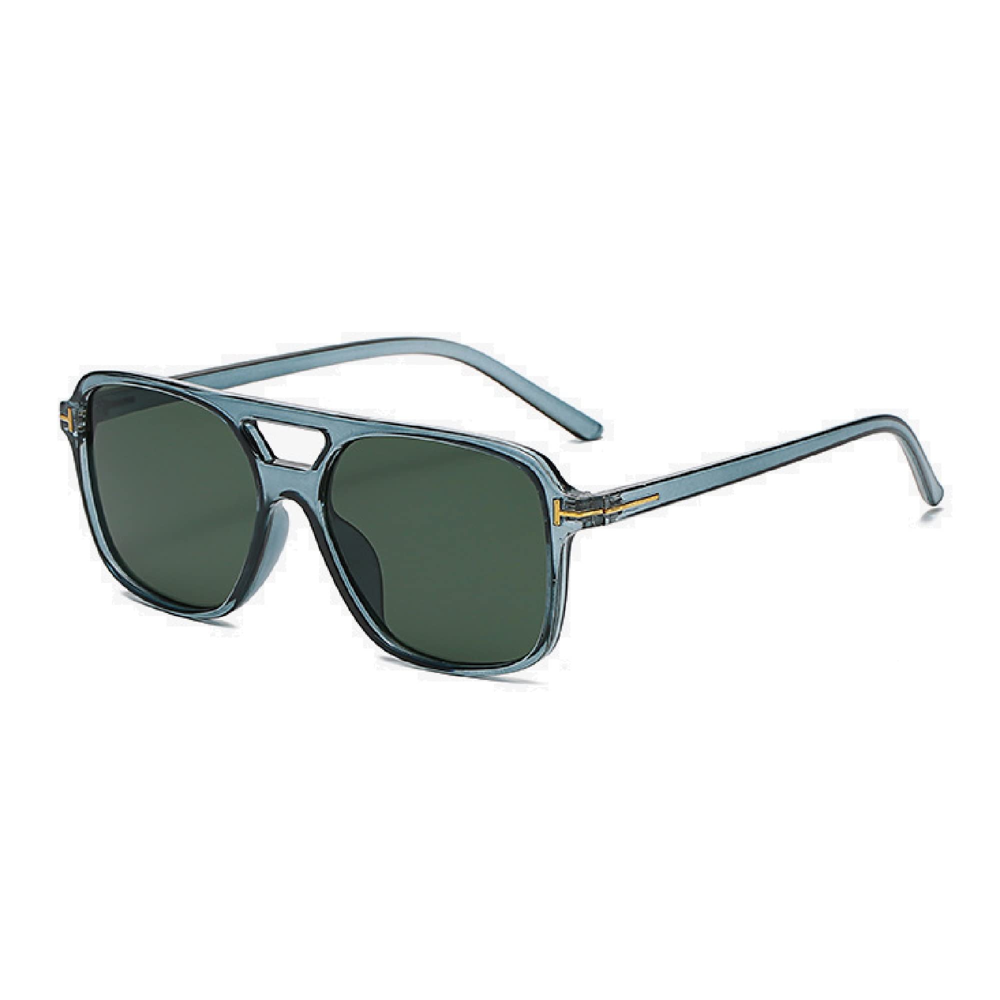 AUGEN By Visions India Retro Vintage Pilot Abstract Unisex Sunglasses UV400 Protected Medium Size (Grey, 123)- Pack of 1-image-40