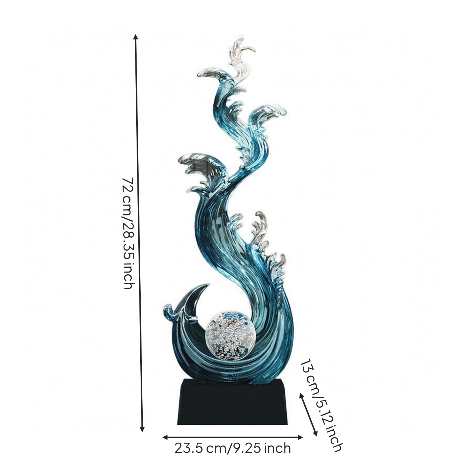 Escultura con Base corativo, Style to 3, Color to 3