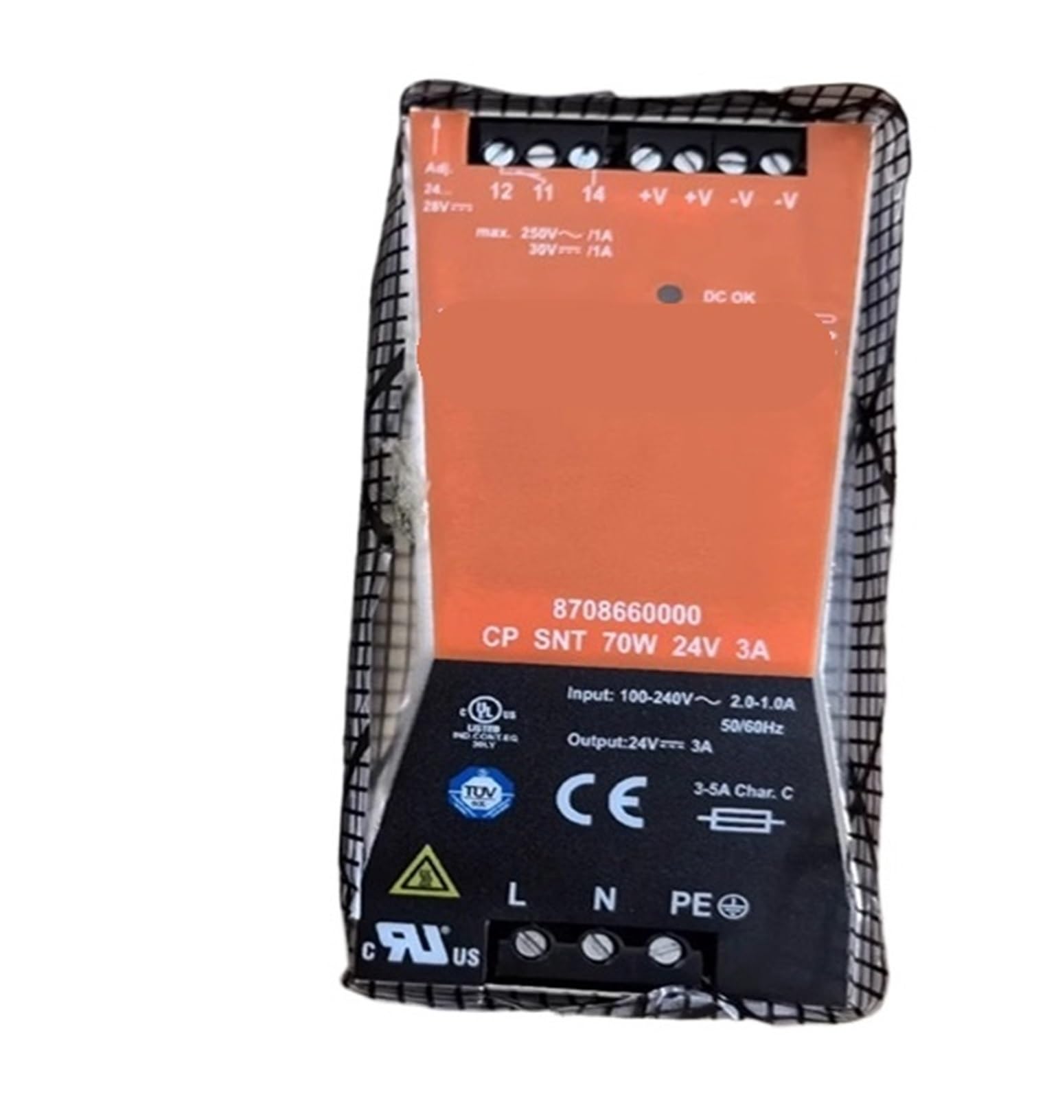 CLBSWYEJK Power Supply 8708660000CP-SNT 70W 24V 3A