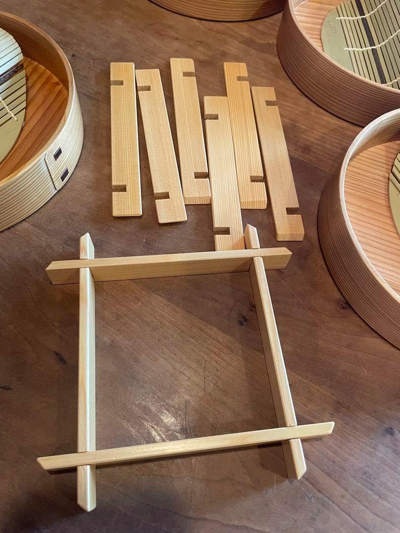 ざる蕎麦 曲げわっぱ 柴田慶信 ざるそば ワッパ 2個セット 柴田慶信