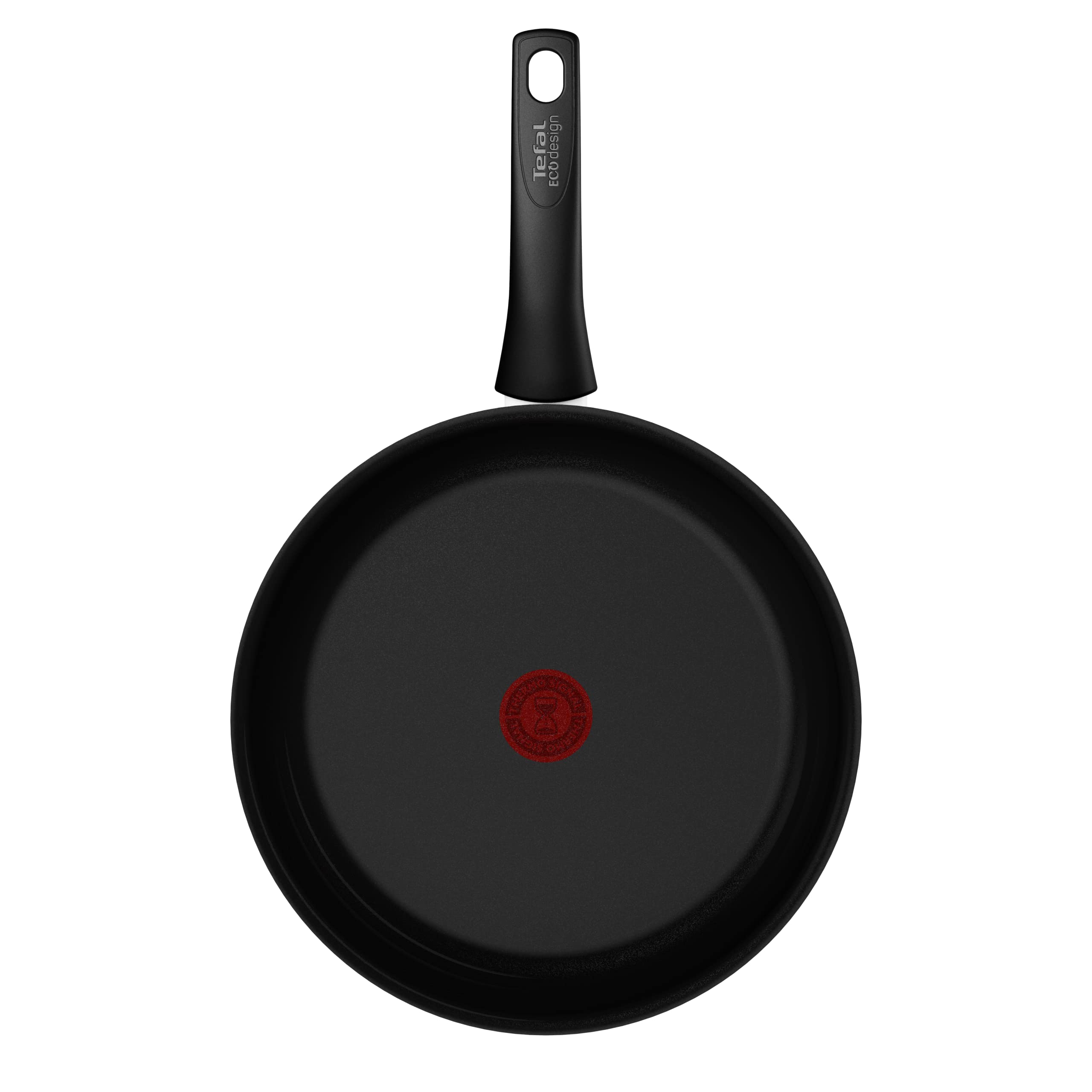 Tefal C43506 Renew On Black Patelnia 28 cm | powłoka ceramiczna | recykling przyjazny dla środowiska | sygnał termiczny do wszystkich rodzajów kuchenek indukcyjnych | bezpieczna | czarna