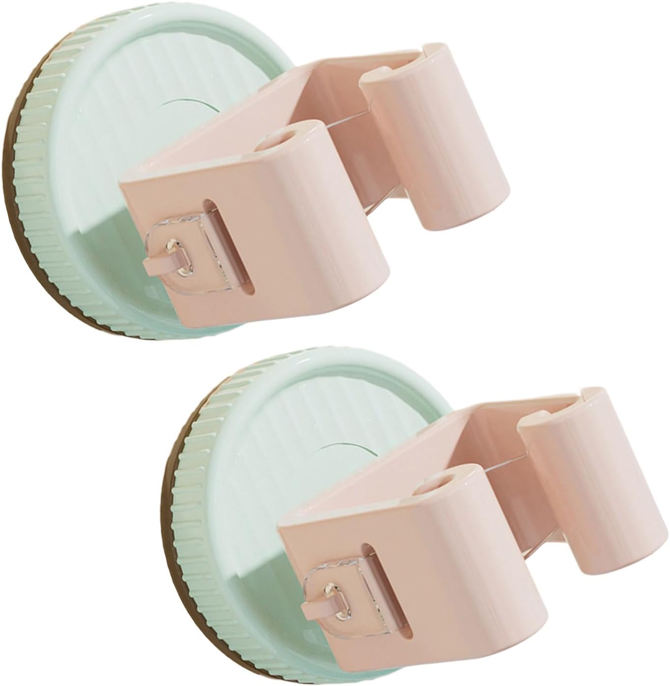 2Pcs Heavy Duty Suction Cup Mop Holders Wall Mounted Broom Storage Brackets for Brooms Dustpans and Accessories Smooth Face Mop Clip image 5