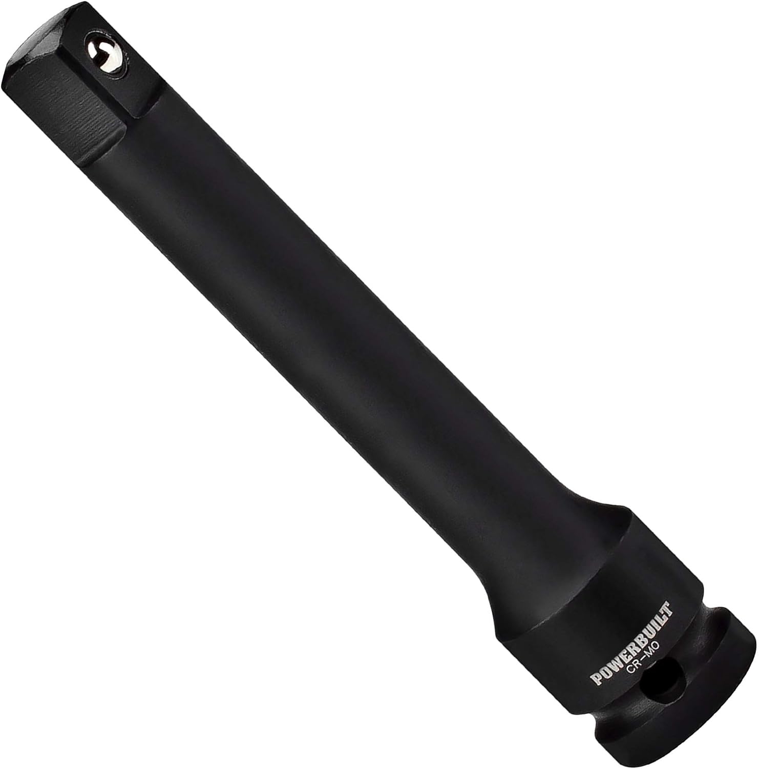 Powerbuilt 1/2-Inch Drive x 5-Inch Impact Extension, Industrial-Grade Cr-Mo Steel, Black Phosphate Finish for Strength and Corrosion Resistance – 647098